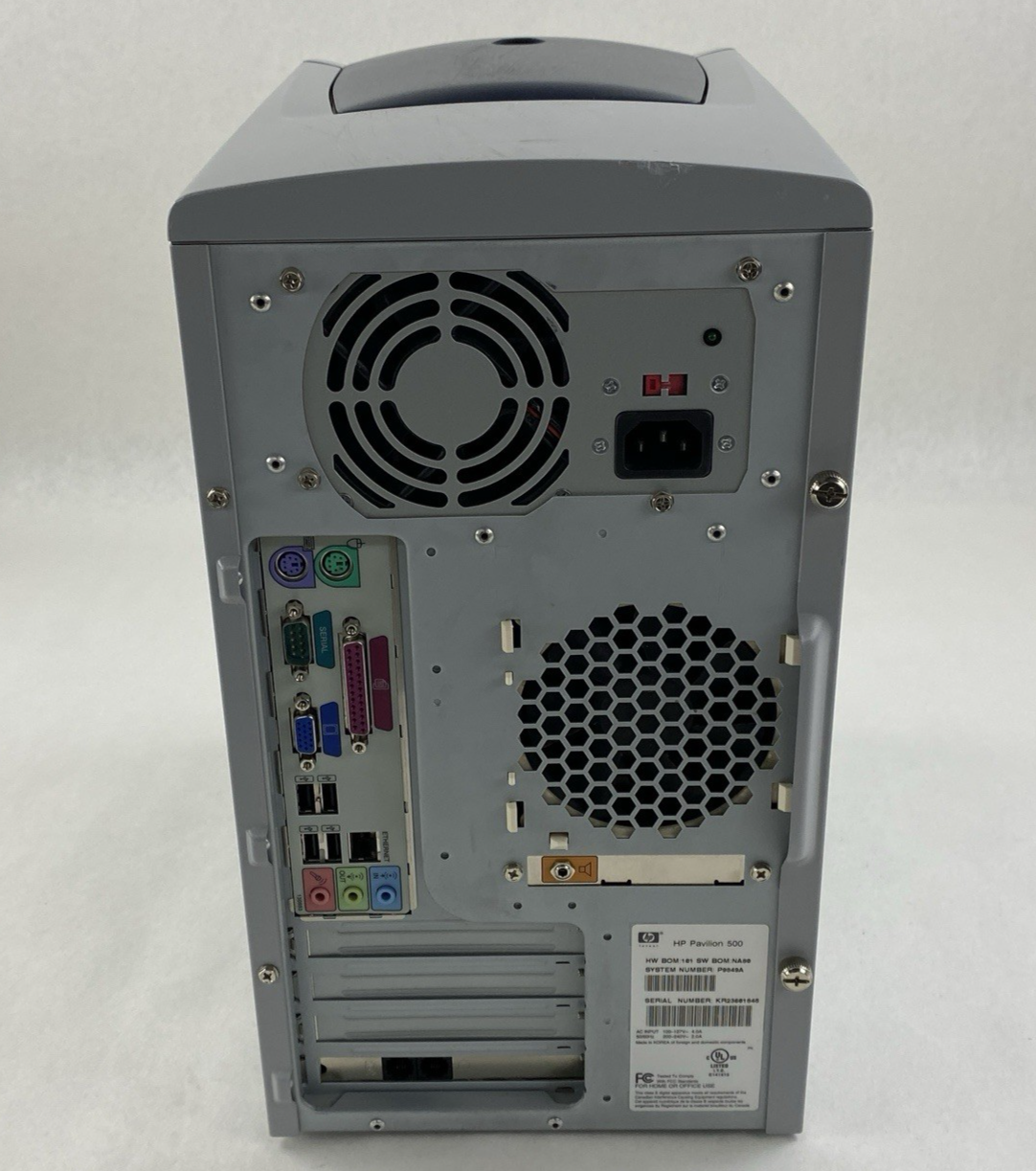 HP Pavilion 503n MT Intel Celeron 1.70GHz 640MB RAM No HDD No OS
