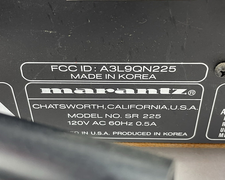 Marantz SR225 Stereo Receiver Tested