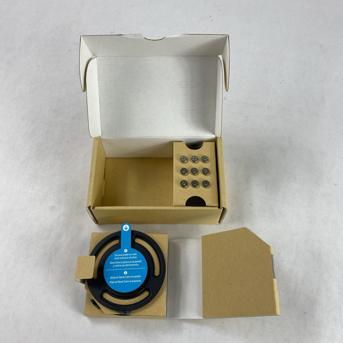 Nest Cam Wall Mount Plate Base Kit 1st Gen Pack of 34