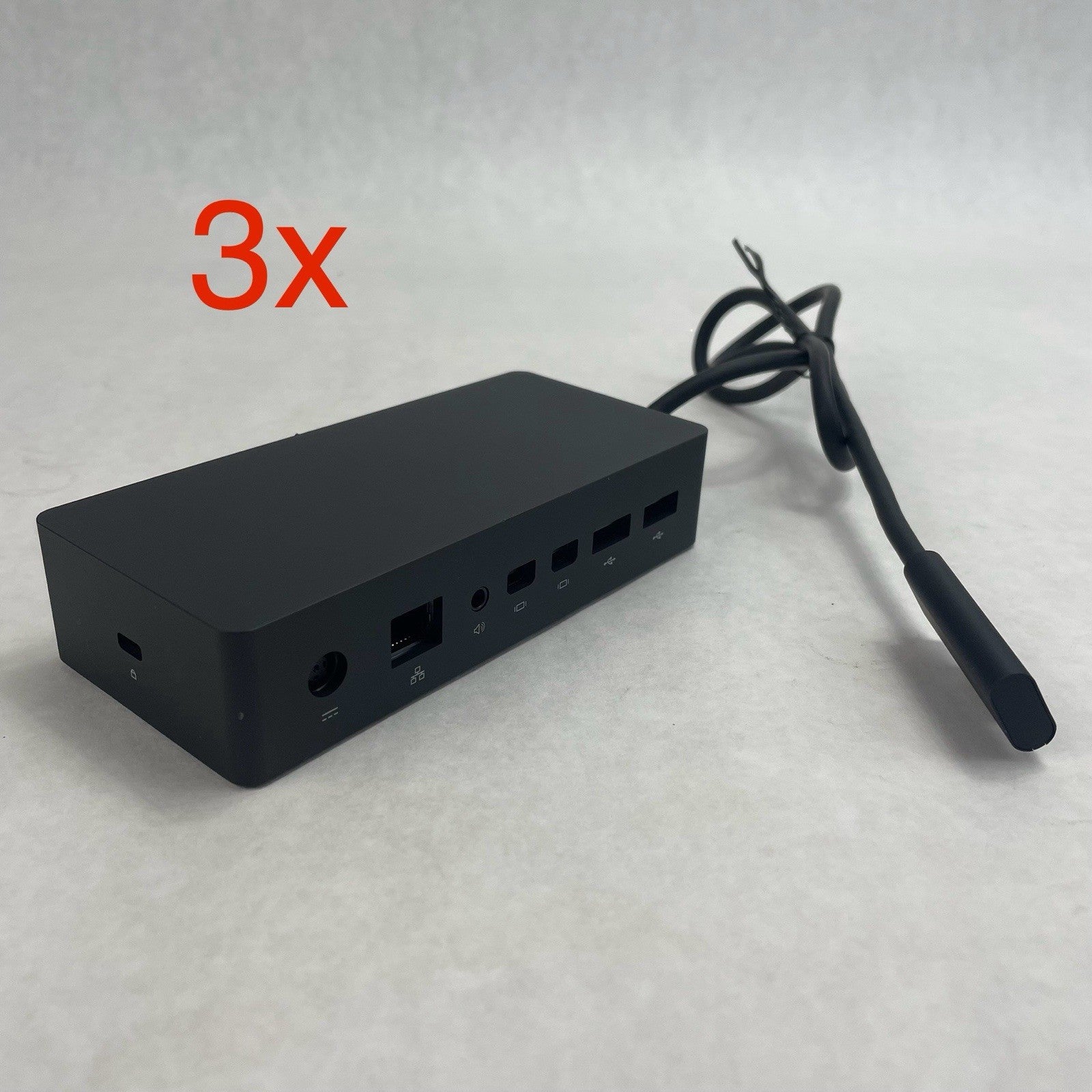 Microsoft 1661 USB Dock Docking Station for Surface Book Pro Lot of 3