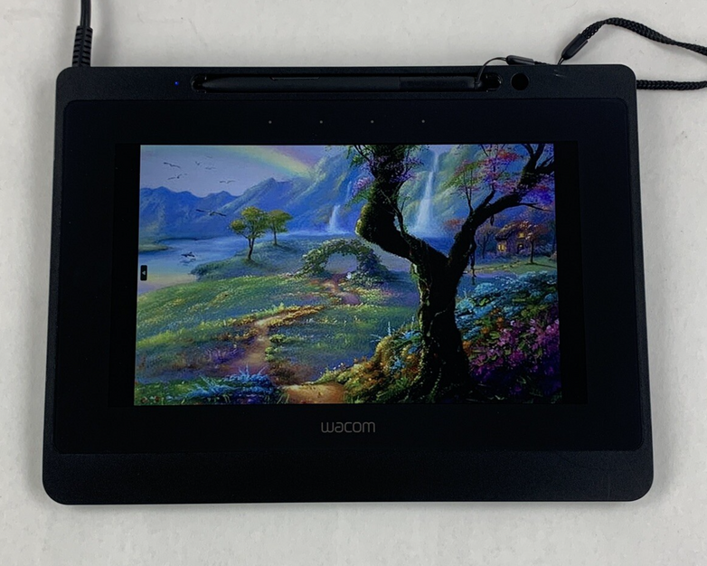 Wacom DTU-1141B 10.1" Full HD Digitizer Interactive Pen Display Tested W/ Stylus