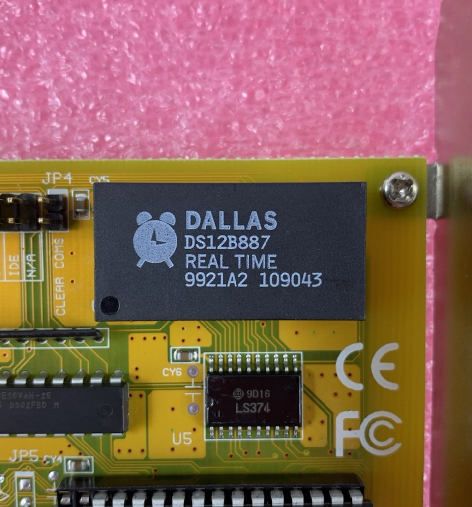 Centos CI-5050 Y2K 2000 Clock Card