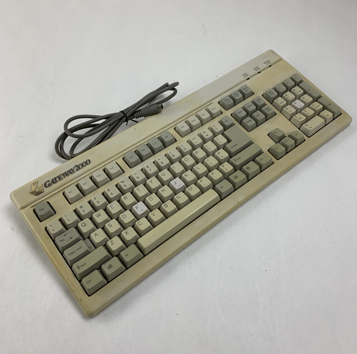 Gateway 2000 219600X-XX-XXX Vintage Keyboard  Tested
