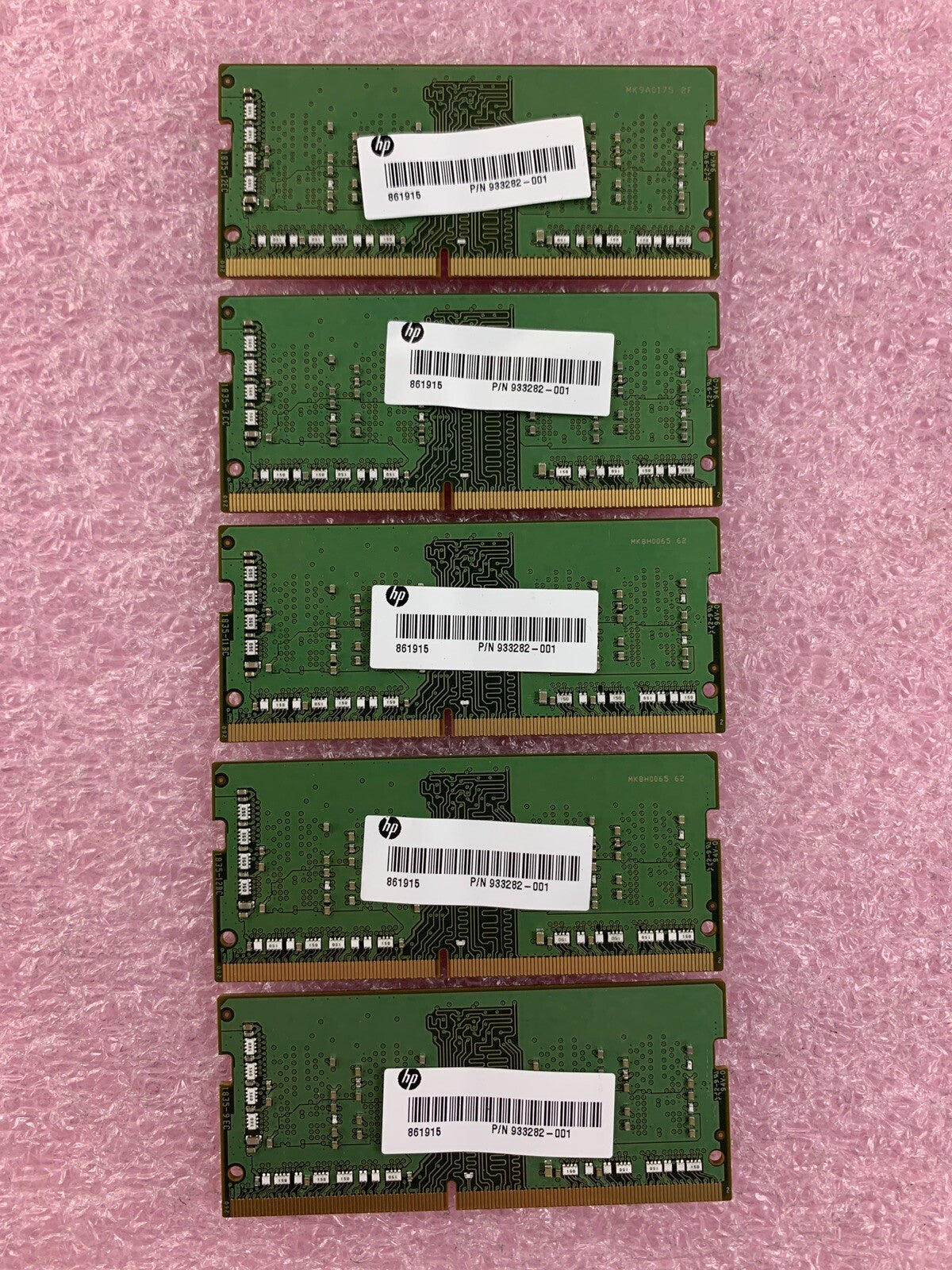 Hynix HMA851S6CJR6N-VK 4 GB Laptop Memory Module DDR4 SDRAM Lots of 5x