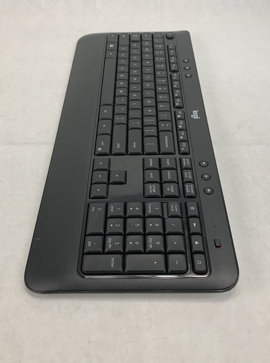 Logitech K540 Y-R0012A Wireless Keyboard No USB Dongle Power Tested - Lot of 9