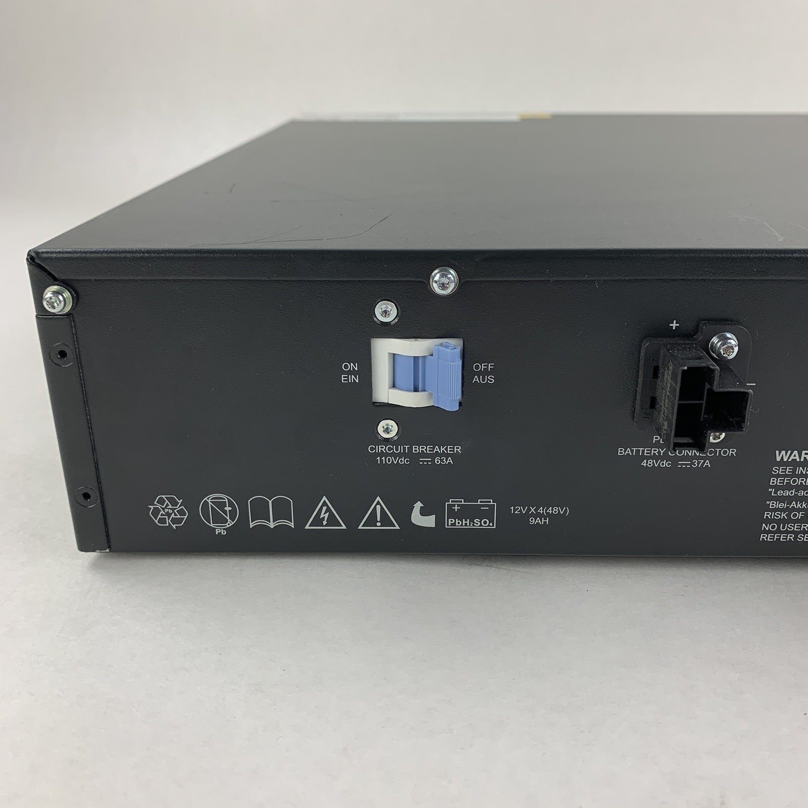 Emerson GXT3-48VBATT Power Supply Battery Pack w/ Cables No Batteries