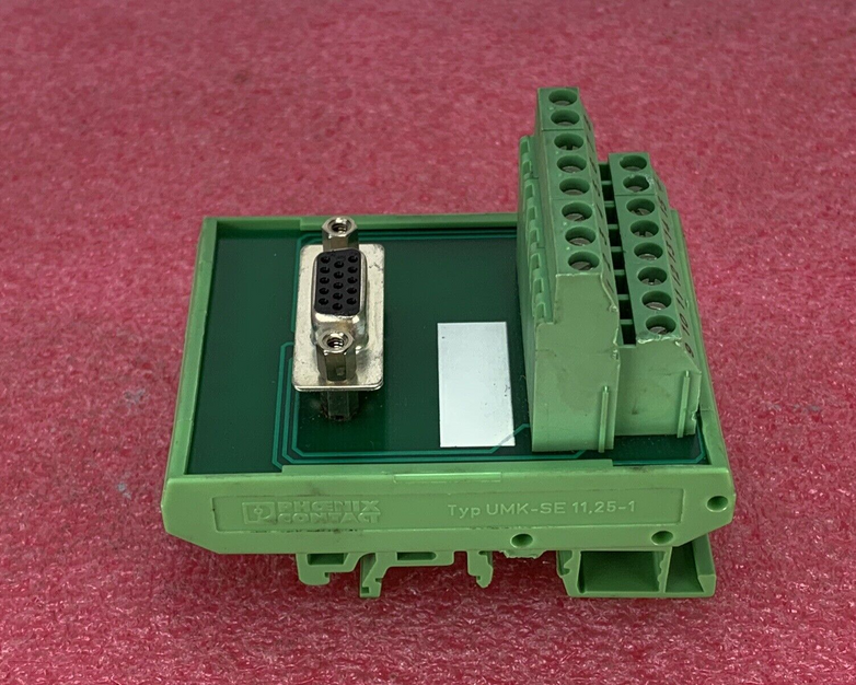 Phoenix Contact Typ UMK-SE 11,25-1, FLKM HDSUB-15/F 5528367 Terminal Connector