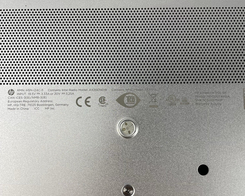 HP EliteBook 850 G6 i7-8665U 1.90 GHz 32 GB RAM No SSD/OS/AC