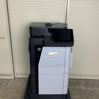 HP LaserJet Enterprise Flow MFP M680 Color Printer CZ250A Tested Bad Clip In Top