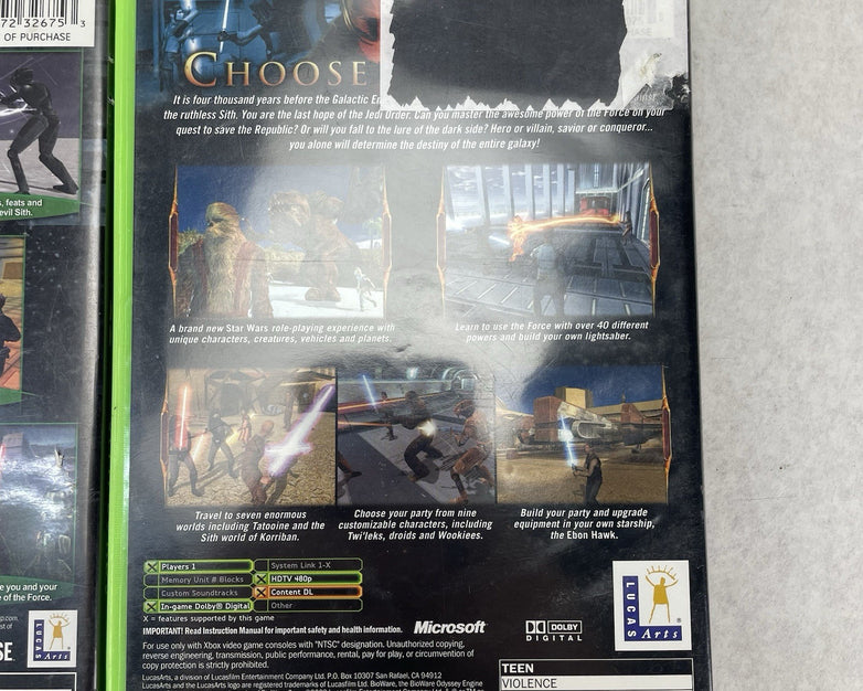 Star Wars Knights Of The Old Republic 1 & 2