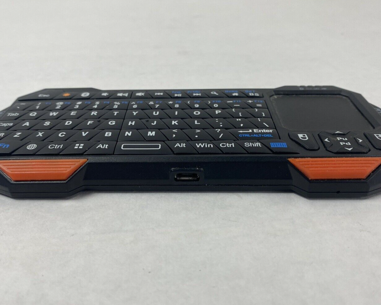 Mini Bluetooth Keyboard with Built-In Touchpad IS11-BT05 Power Tested