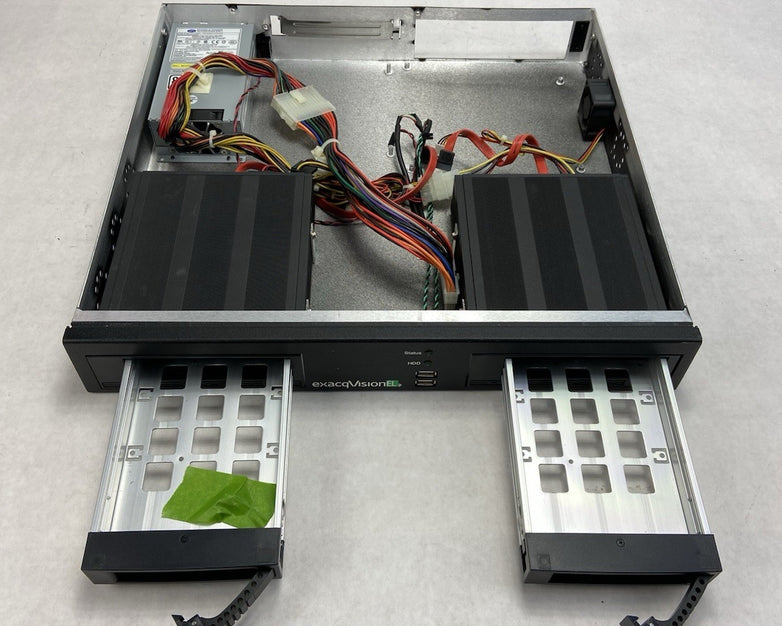 Exacq IPS-2000-ELIP 1U Server Rackmount Chassis Sparkle Power SPI220LE 250W PSU