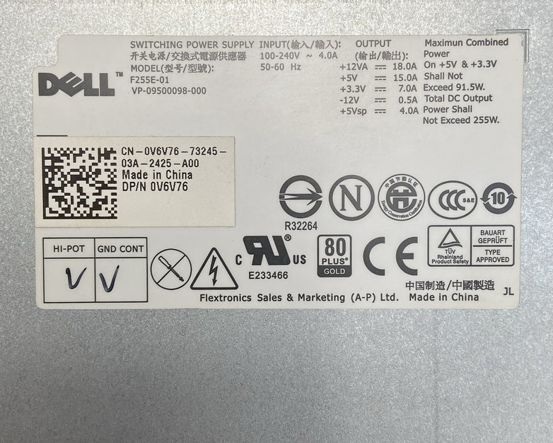 Dell Optipelx 960 DT Intel Core 2 Duo E8500 3.16GHz 4GB RAM No HDD No OS