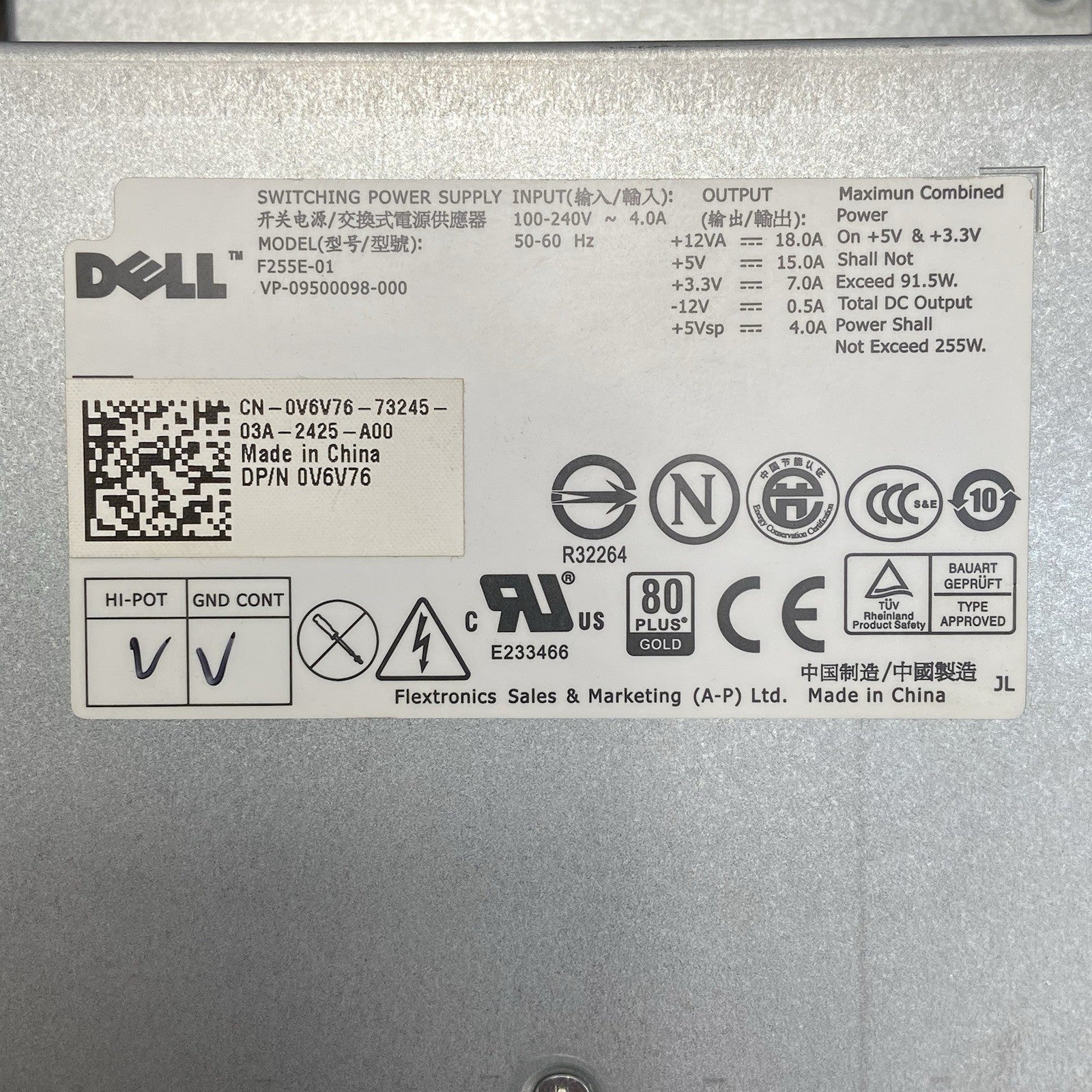 Dell Optipelx 960 DT Intel Core 2 Duo E8500 3.16GHz 4GB RAM No HDD No OS10