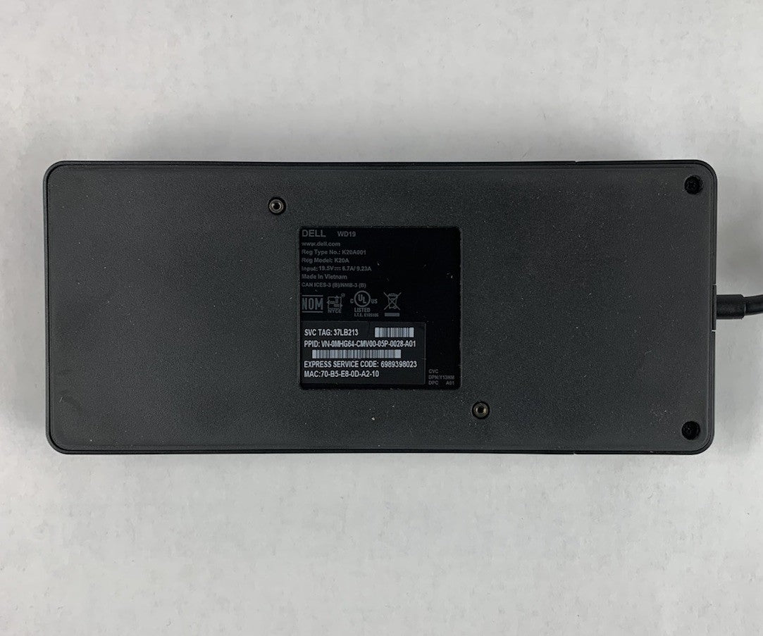 Dell WD19 Thunderbolt USB-C Docking Station9