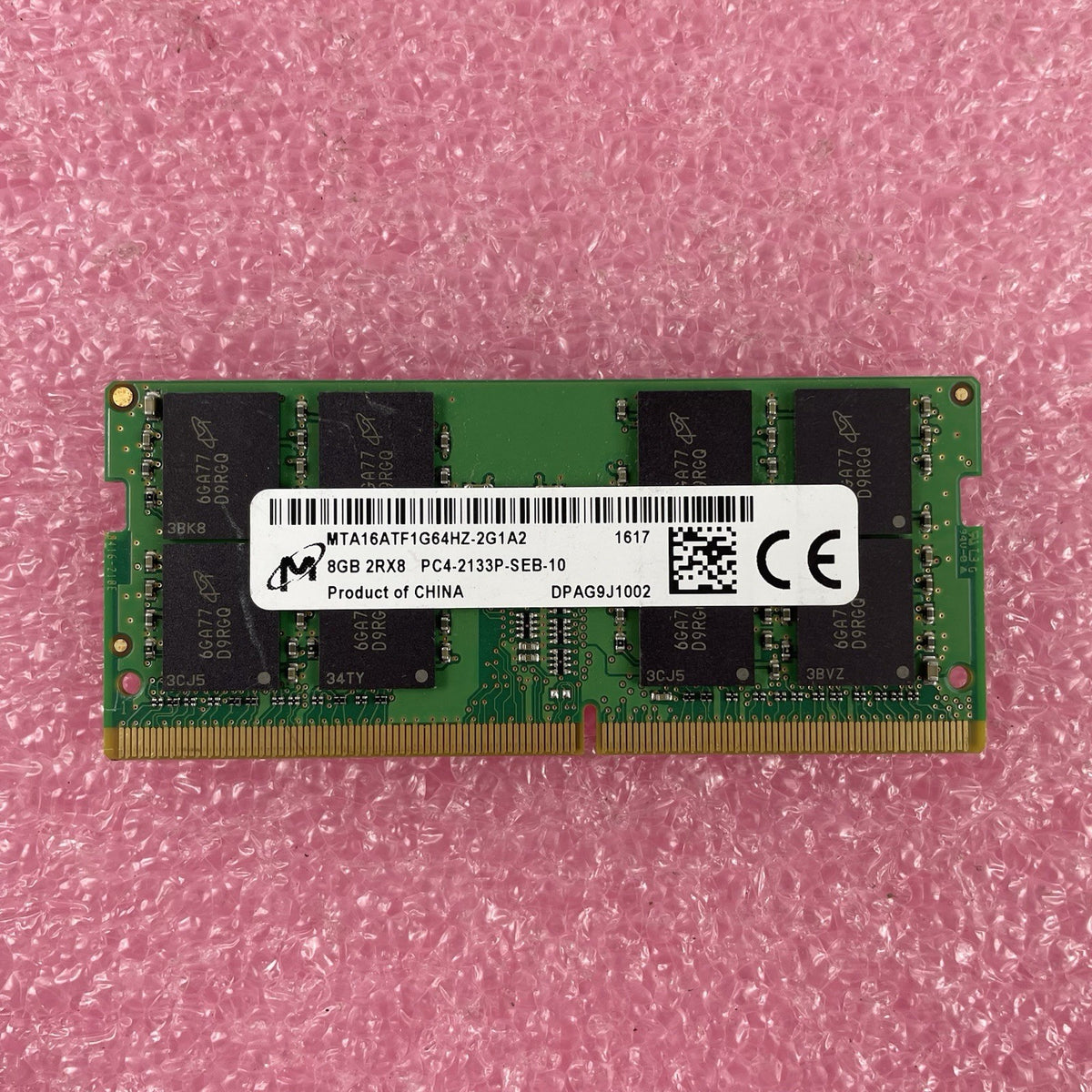 Crucial 8GB DDR4 2133MHz SODIMM Laptop RAM CT8G4SFD8213.16FA2 Non-ECC2