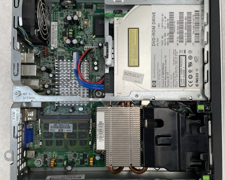 HP Compaq 8000 Elite Micro Core 2 Duo E8400 3.00 GHz 4 GB RAM No HDD/OS