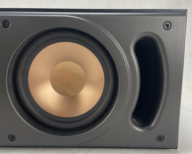 Klipsch Reference IV RC52 Center Speaker Black Dual 5.25" Tested Missing Grill