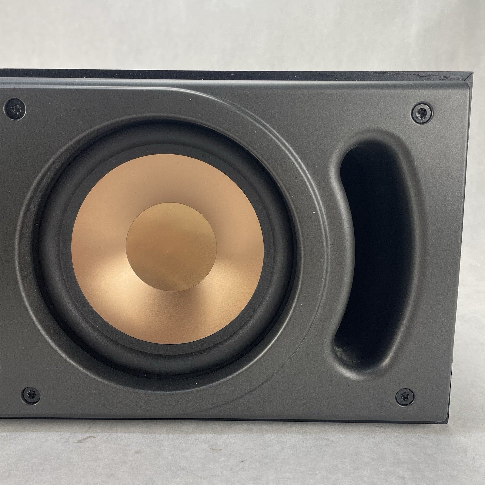 Klipsch Reference IV RC52 Center Speaker Black Dual 5.25" Tested Missing Grill4