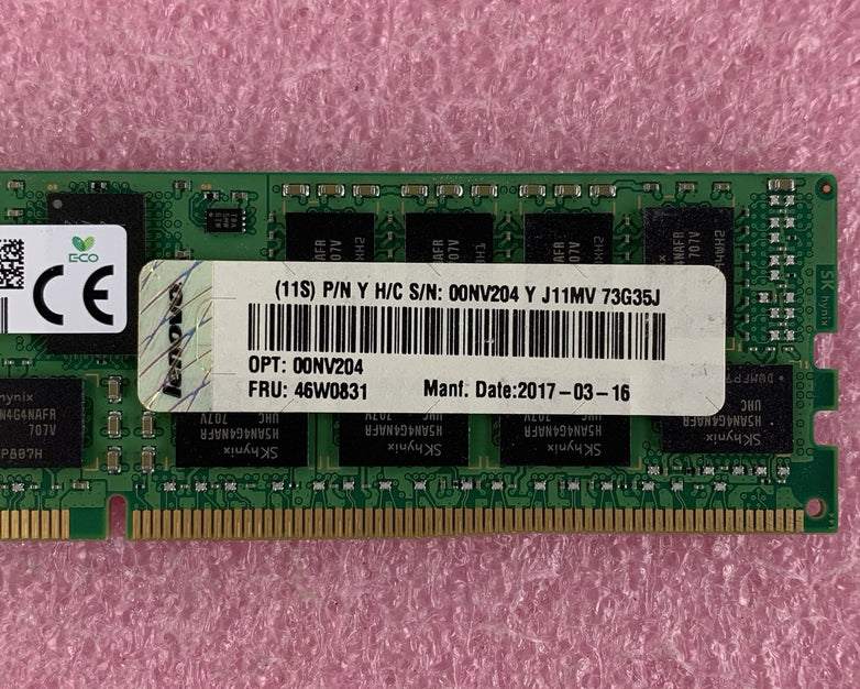 SK hynix HMA42GR7AFR4N-UH TD 16 GB 2Rx4 PC4-2400T Server  Memory RAM