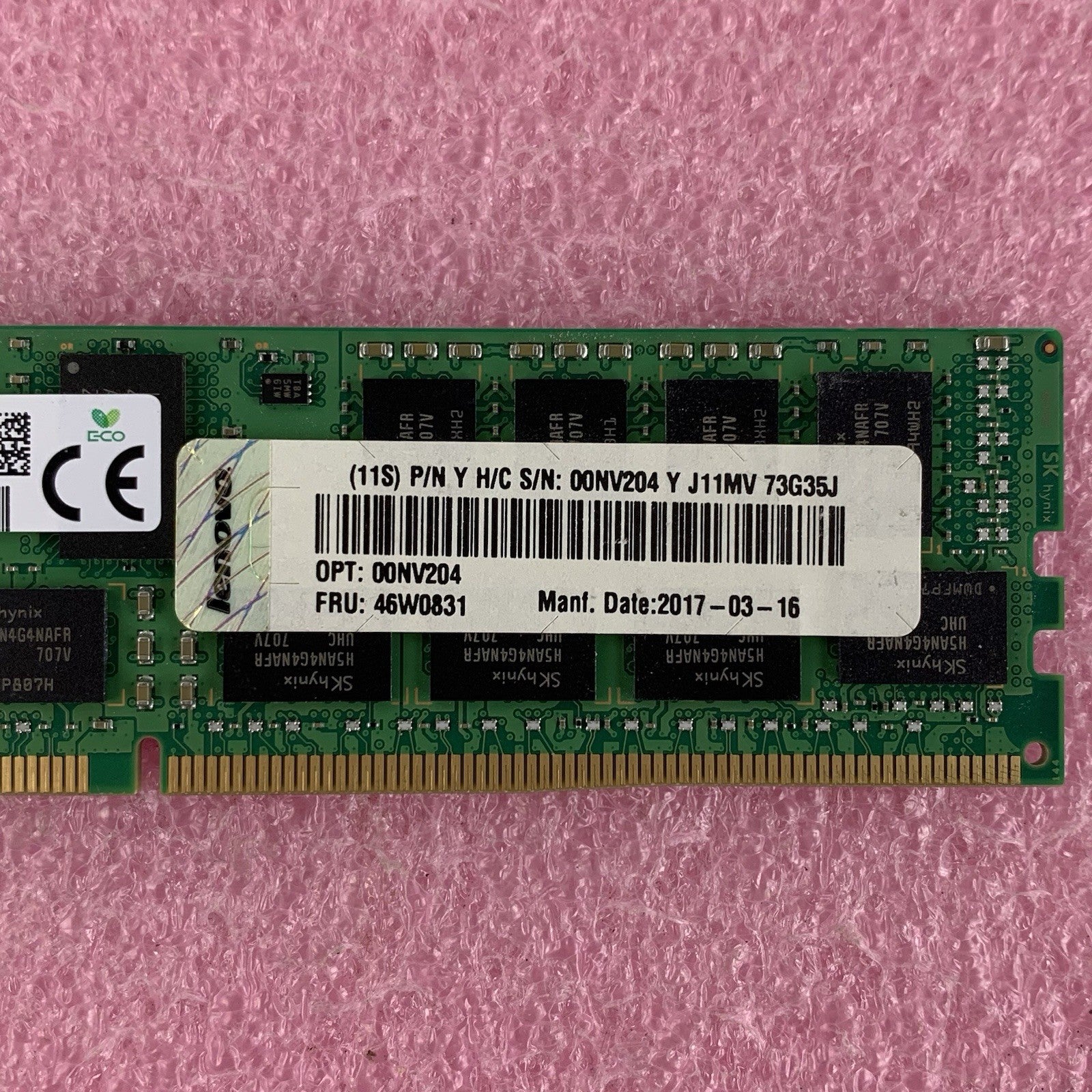 SK hynix HMA42GR7AFR4N-UH TD 16 GB 2Rx4 PC4-2400T Server  Memory RAM3