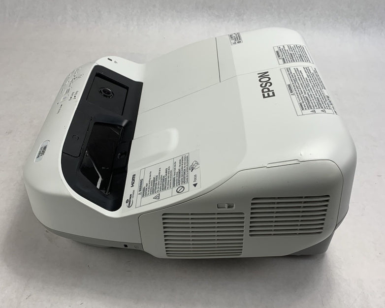 Epson BrightLink 595Wi H599A LCD Lamp Projector 878 Lamp Hours - No Remote