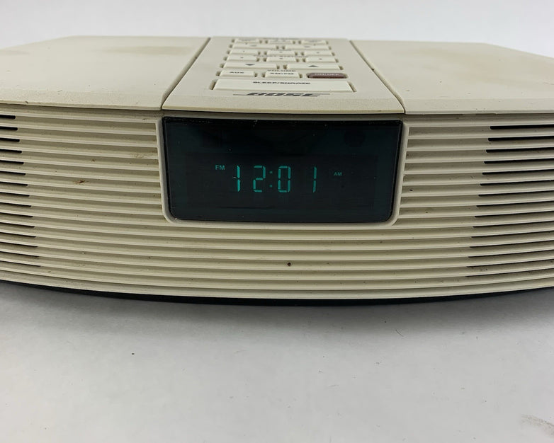 Bose AWR1-1W Wave Radio AM/FM Clock Radio - No Remote - Tested and Working