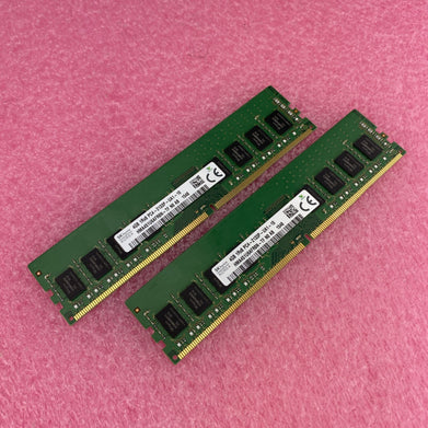 SK hynix 4GB DDR4-2133MHz PC4-2133P-UA1-11 HMA451U6AFR8N-TF Tested Lot Of 2