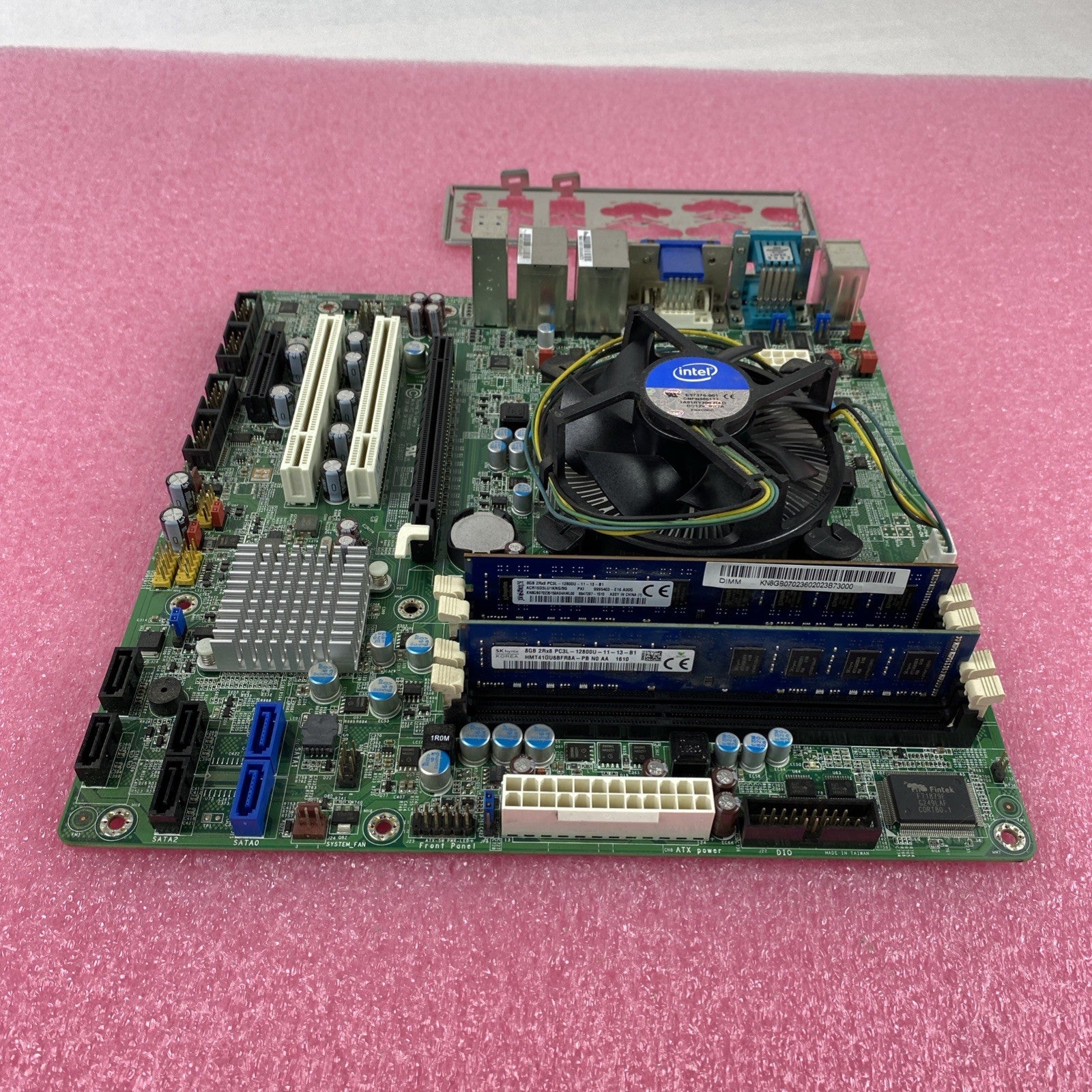 DFI MB331 Motherboard Intel Core i5-3470 3.2GHz 16GB RAM w/ Shield