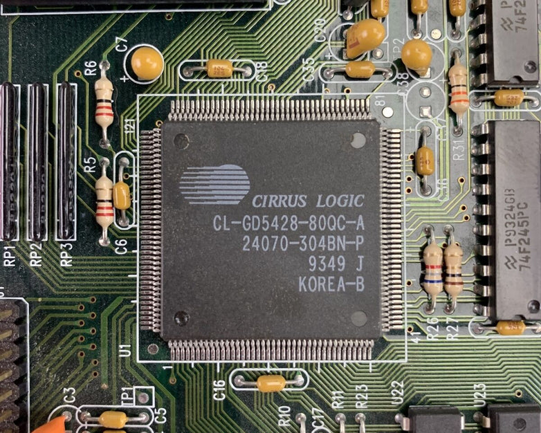 Cirrus Logic CL-GD5428 VGA-A3CK2/A Graphics Card