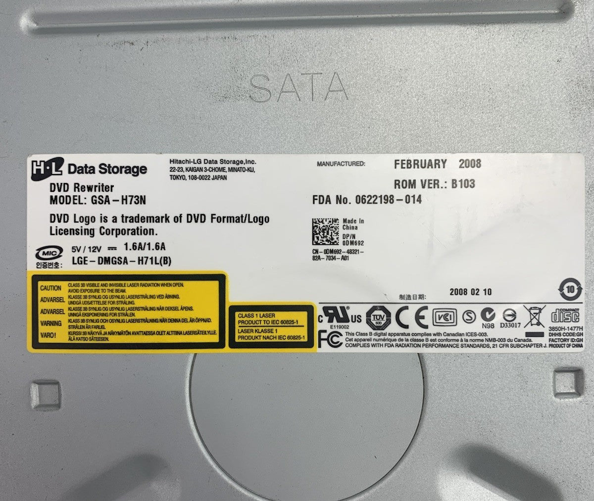 HL Data Storage GSA-H73N DVD Rewriter6