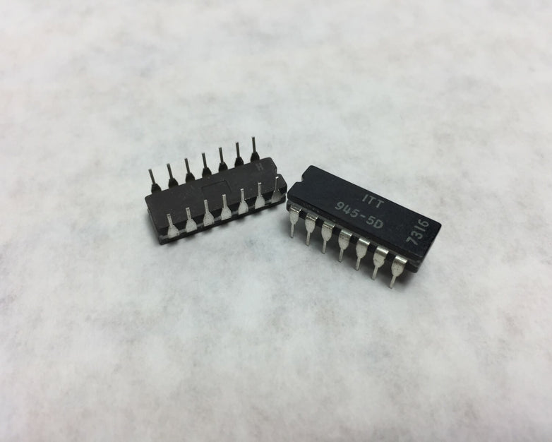 ITT 945-5D Integrated Circuits  Lot of 6 NOS