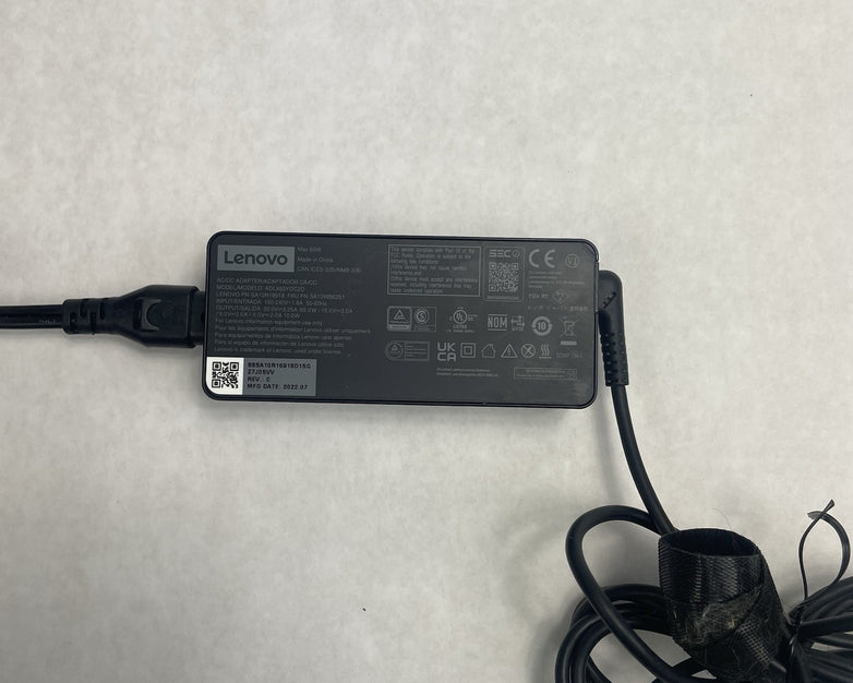 Lenovo ADLX65YDC2D  65W USB-C Charger AC Power Adapter