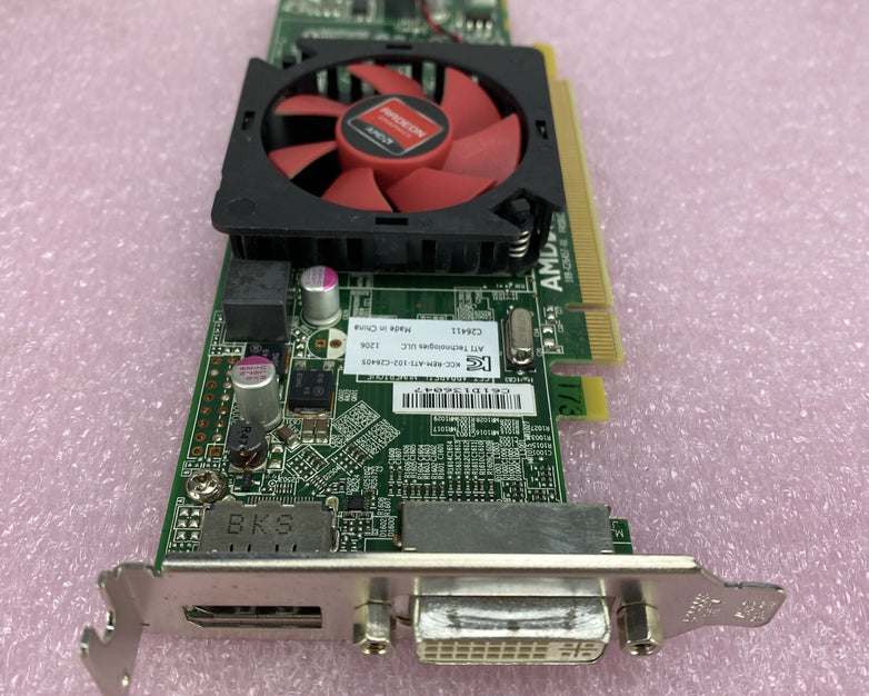 Lot( 2 ) Dell 0NFXD5 1GB AMD Radeon HD 6450 DisplayPort DVI PCle Low Profile