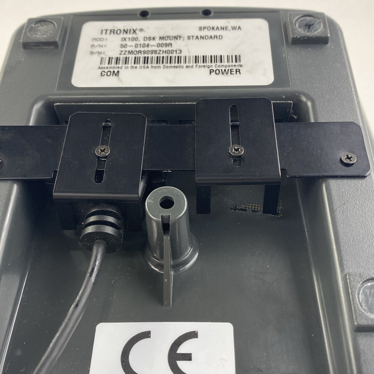 Itronix IX 100 Desk Mount Charger No AC Adapter10