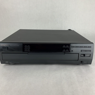 Kenwood CD-204 5-Disc CD Changer Missing Remote Broken Stop/Pause Buttons Tested