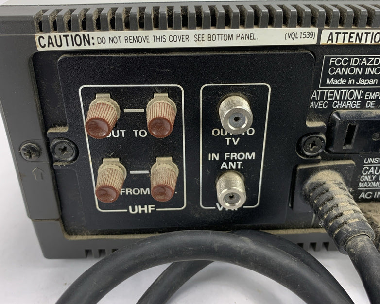 Vintage Canon VT-10A 120V 60Hz 43W Tuner Timer Unit VT-10