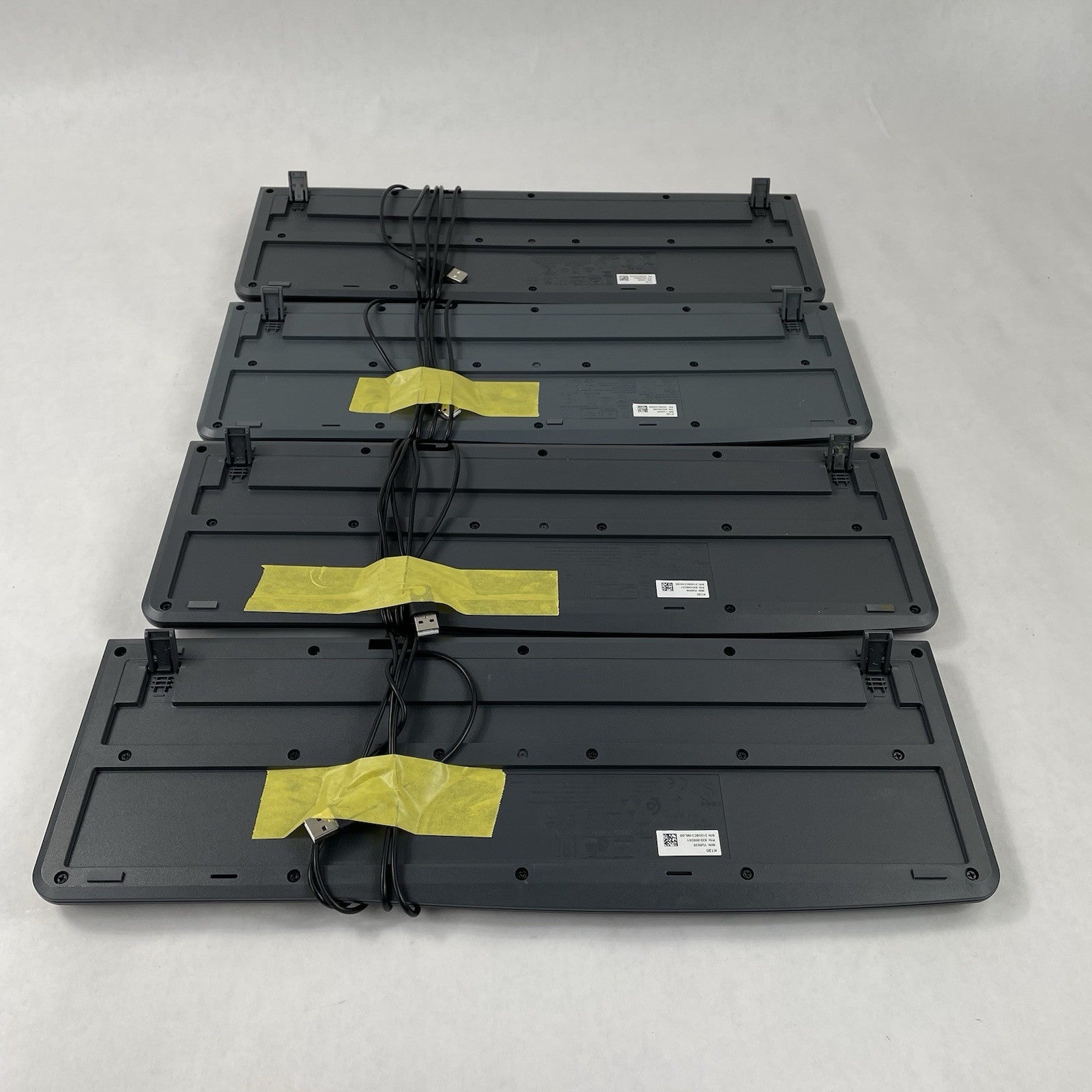 Logitech K120 Wired Keyboard Lot of 4