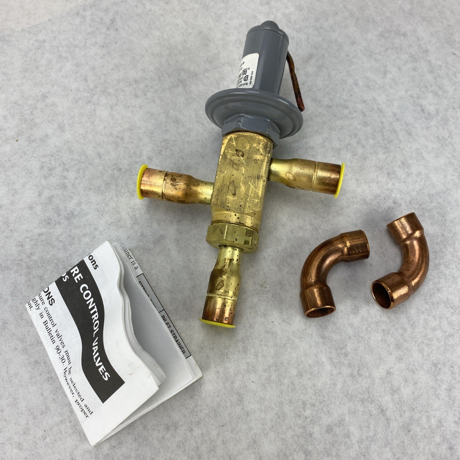 Sporlan LAC-4-DS-100/180 Head Pressure Control Valve 1/2 x 1/2 ODF Solder 9030853
