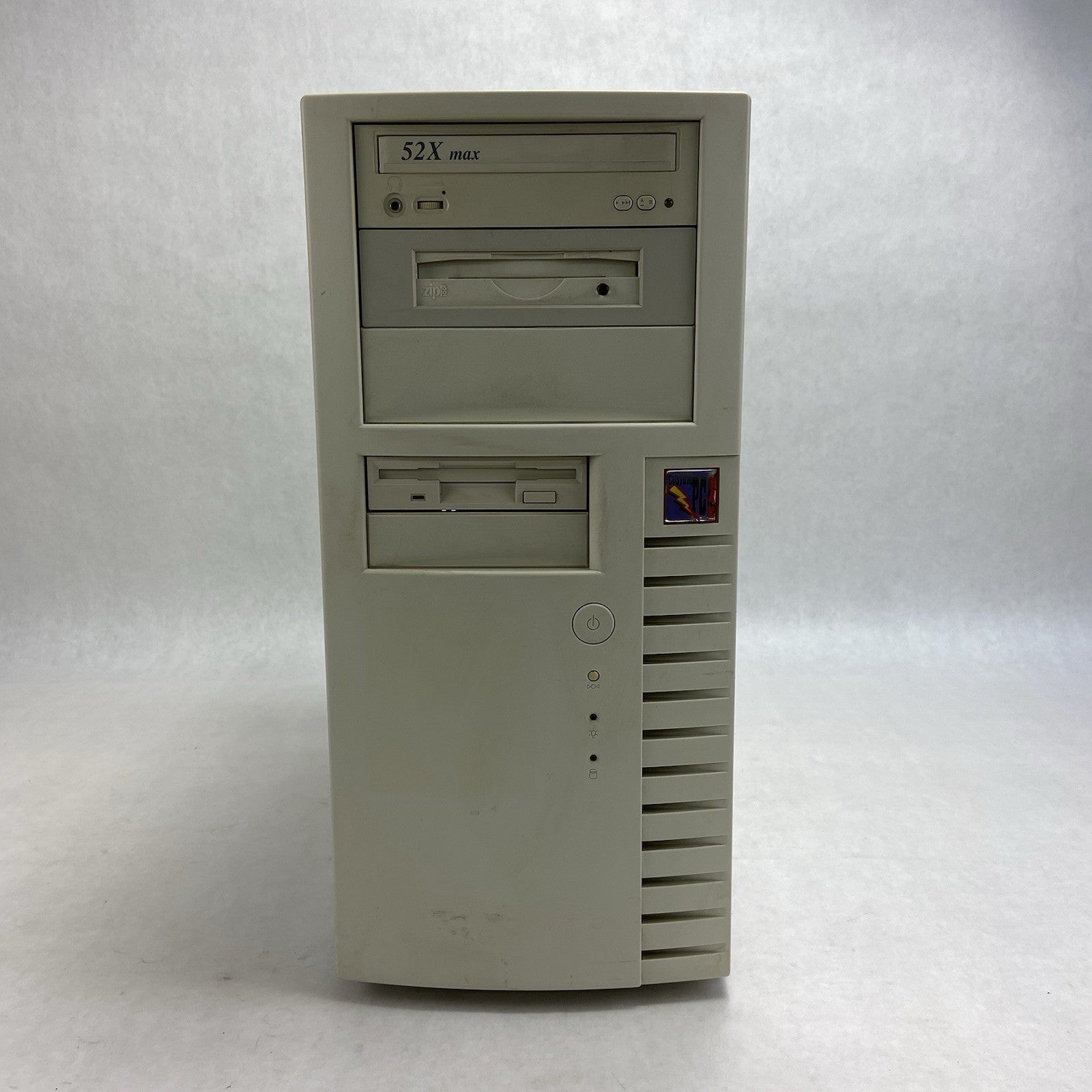 Beige In-Win A500 Mid Tower ATX Computer Case Bare Bones No PSU1