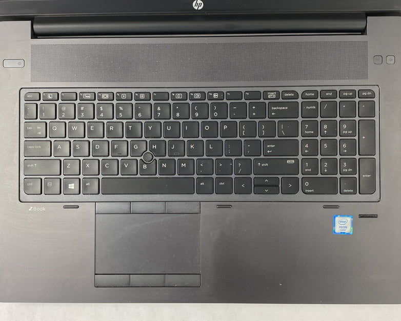 HP ZBook 17 G3 Intel Xeon E3 1535M V5 2.9GHz 16GB RAM 17.3" No SSD/OS/AC/Batt