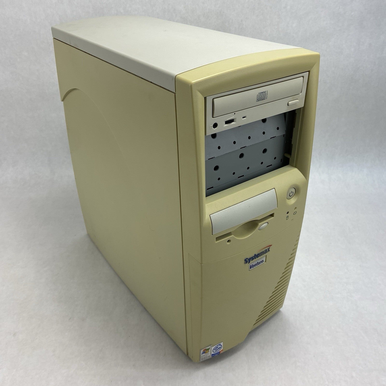 Systemax Venture Mid Tower Computer Case JGE ATX-350 P4-12V 350W PSU0