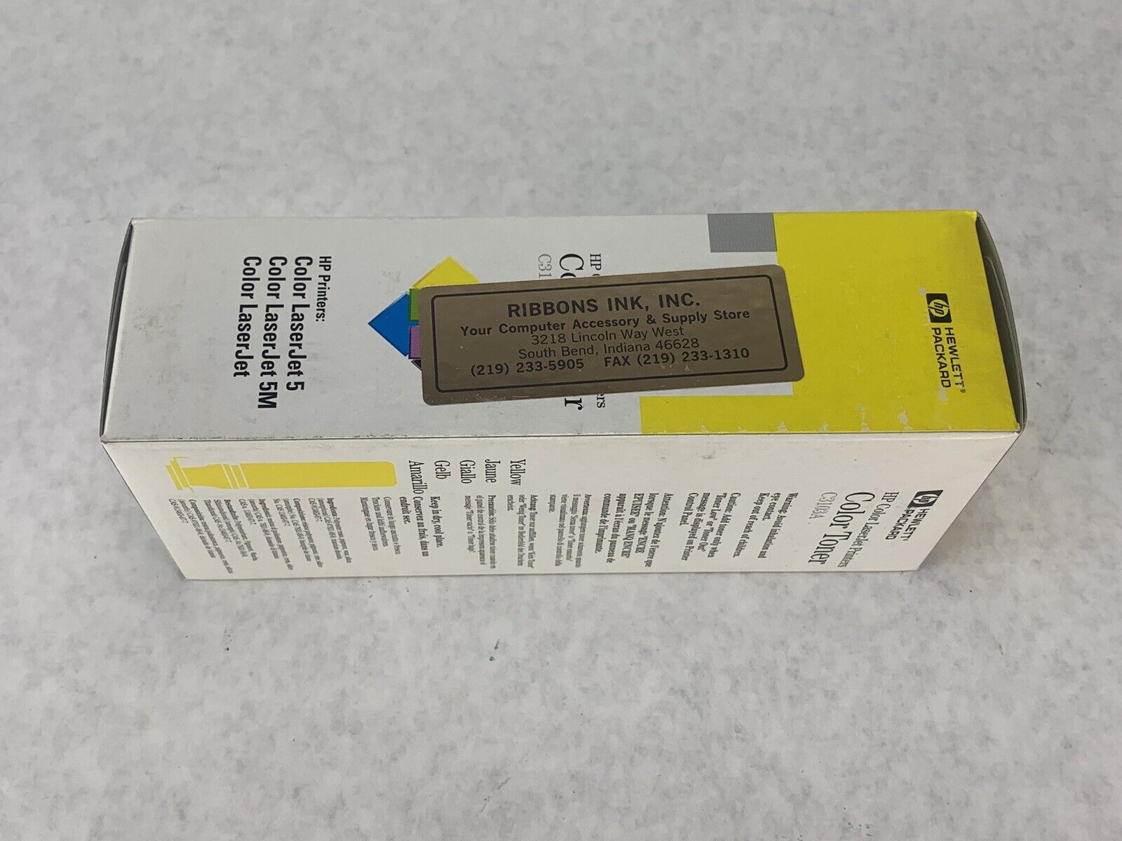 HP Color LaserJet Printers Color Toner C3103A Yellow Color LaserJet 5(M)