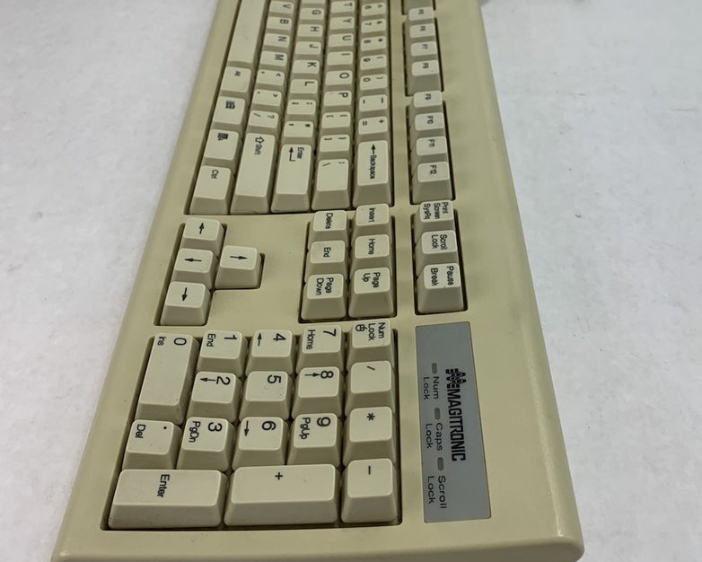 Magitronic KB-5923 D-K9500 5-Pin DIN-Wired Mechanical Keyboard - Tested