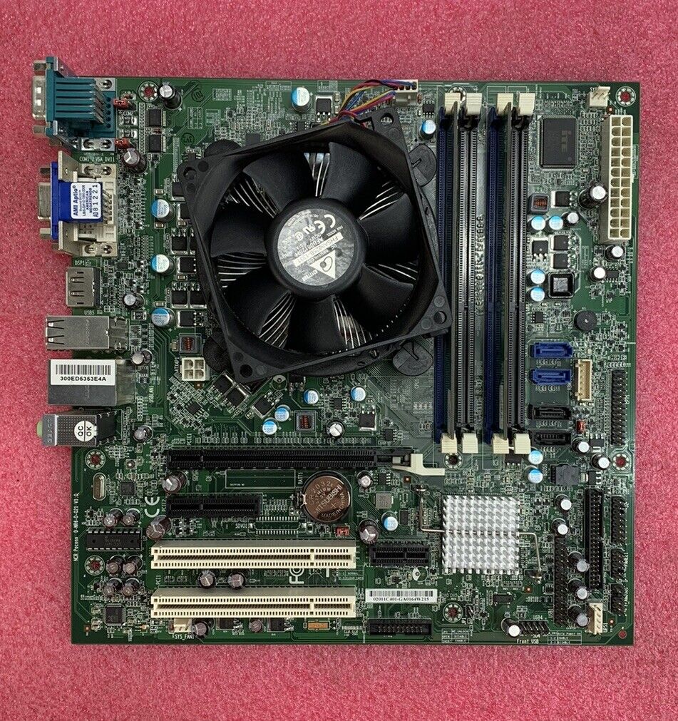 NCR Pocono D-NR6-D021 Motherboard Intel Core i5-2400 3.1GHz 4GB RAM w/Shield