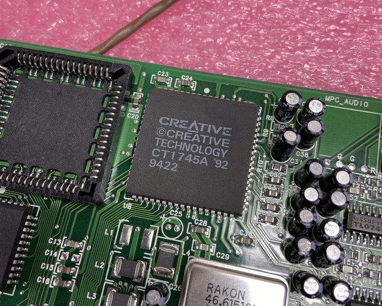Creative Labs Sound Blaster 16 CT2230 ISA Audio Card w/CD In Cord