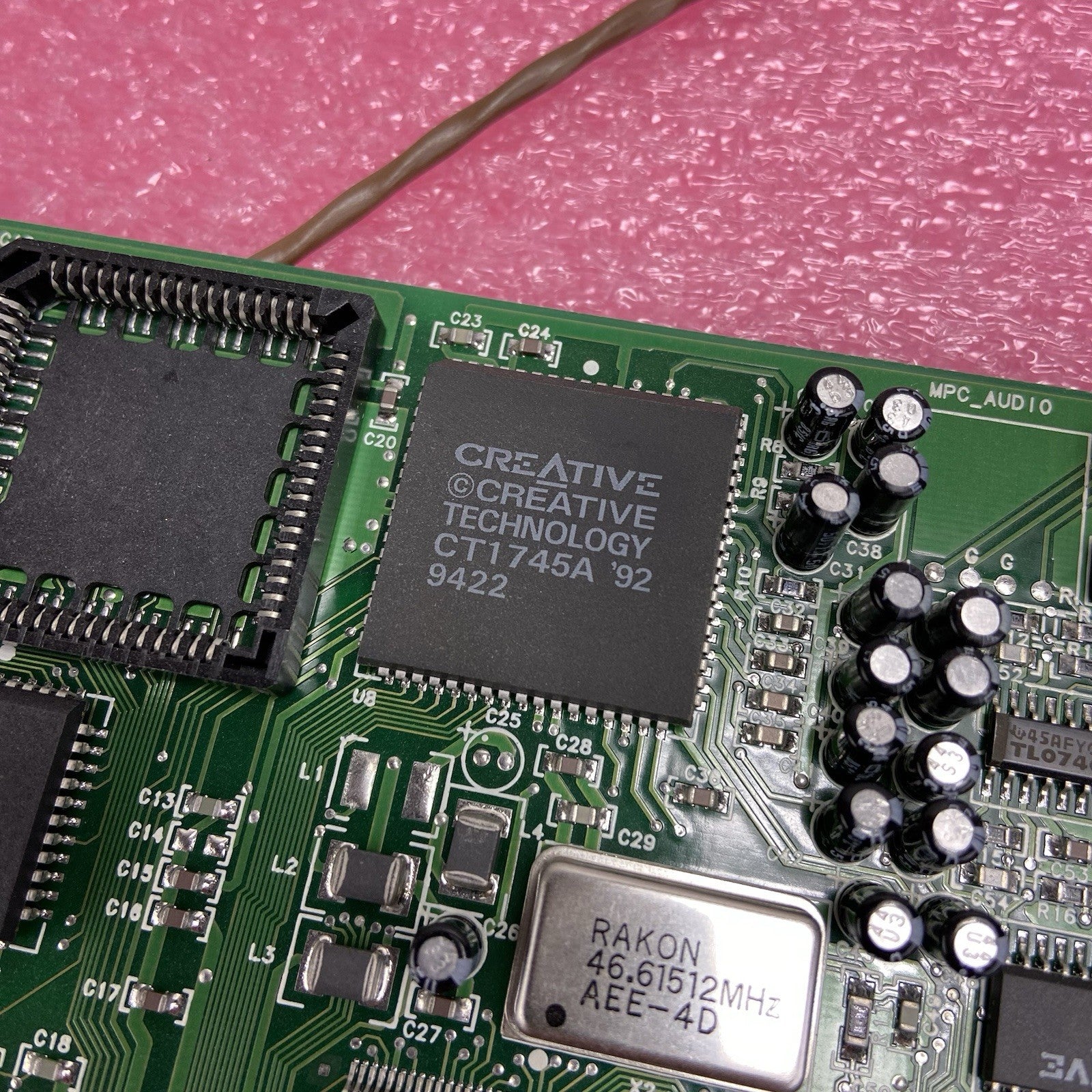 Creative Labs Sound Blaster 16 CT2230 ISA Audio Card w/CD In Cord7