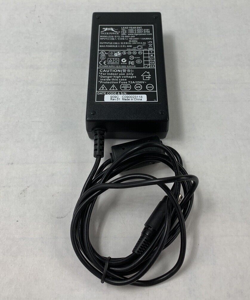 Tiger TG-6001-24V Power Supply (Lot of 2)