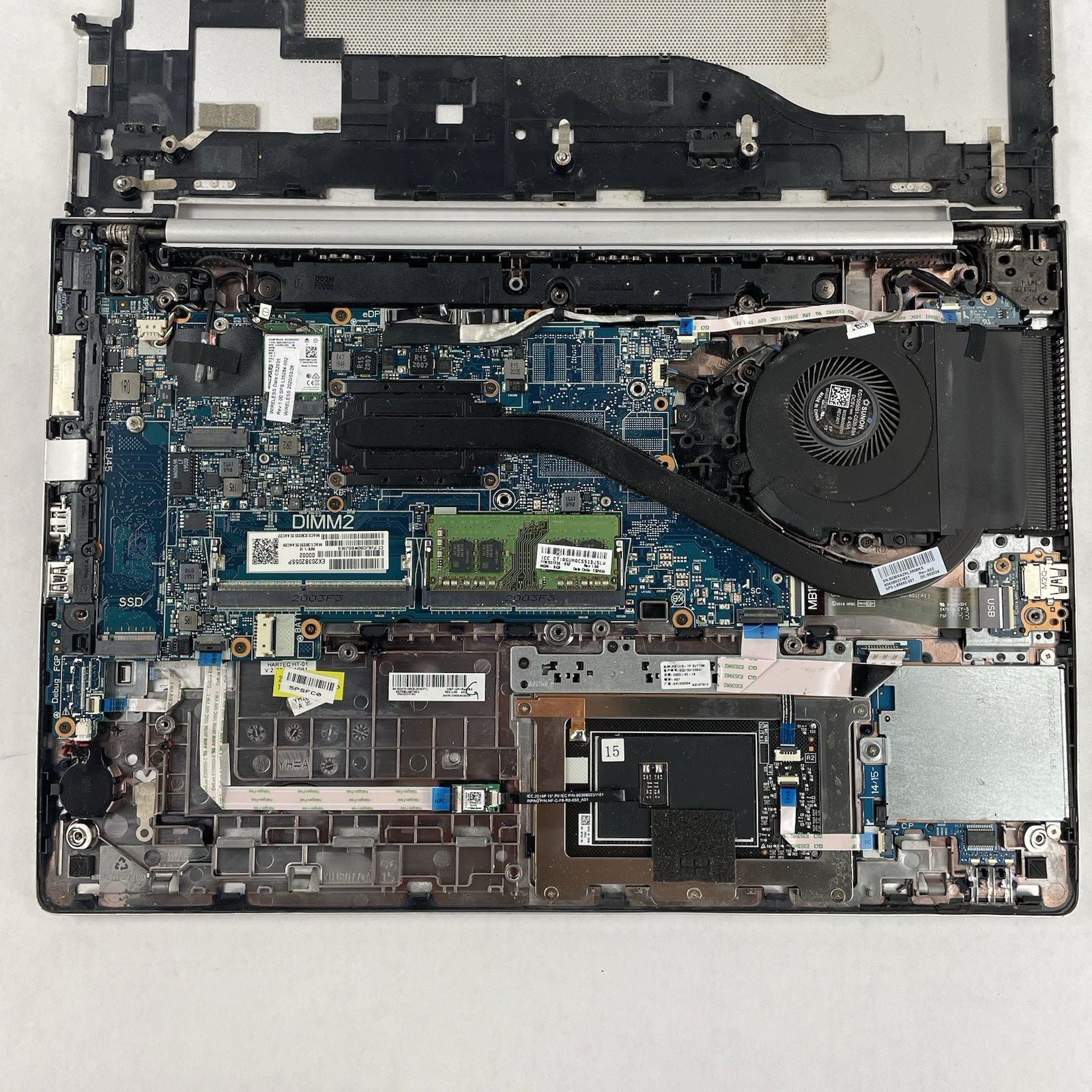 HP EliteBook 850 G6 15.6" i5-8365U 1.60 GHz 8 GB RAM No SSD/OS/AC/Battery16