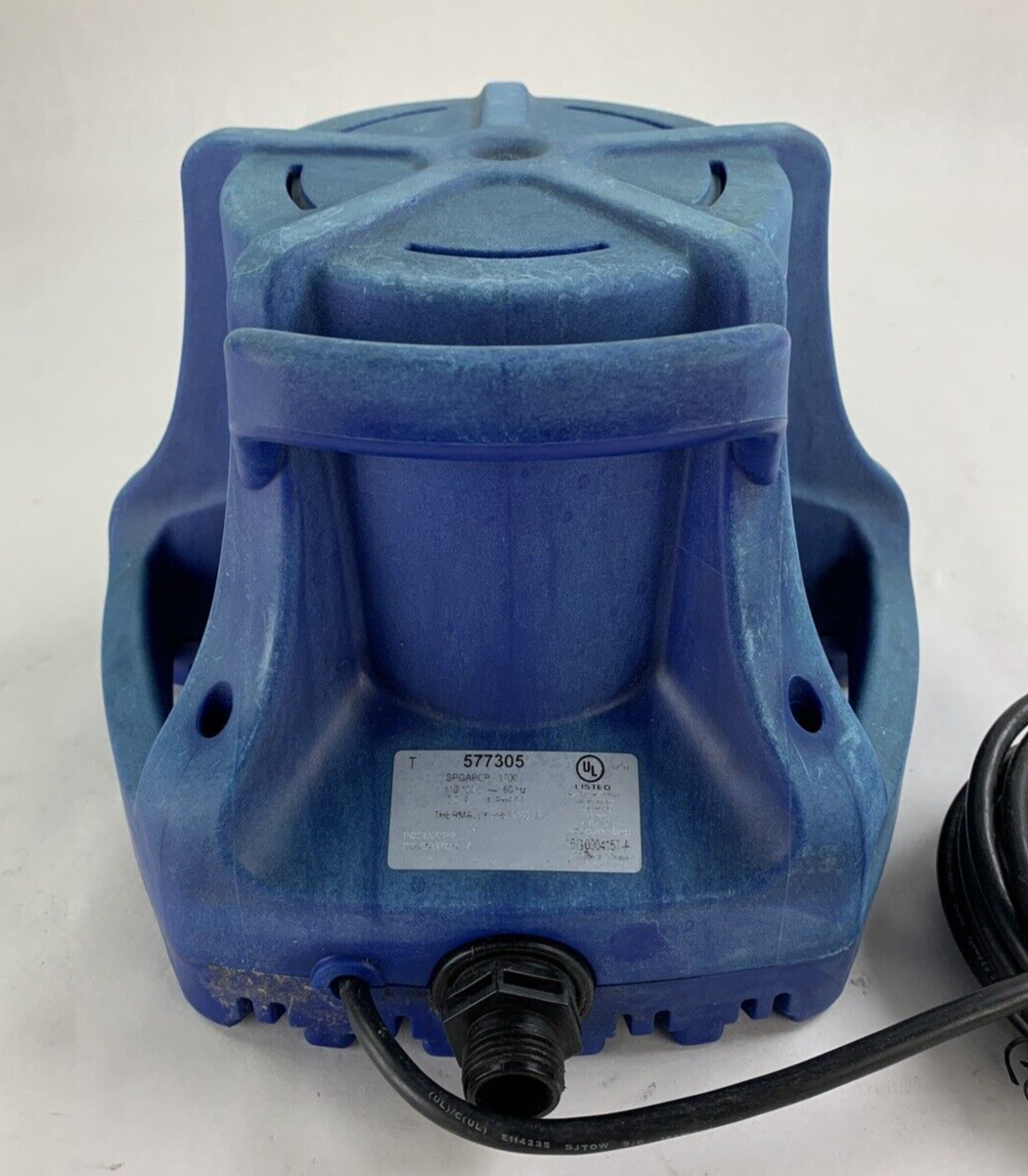Little Giant SPGAPCP-1700 Automatic Swimming Pool Winter Cover Pump Powers